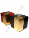 Jûbako Bento Lunch box 3-tier -  Gold and silver leafs