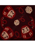 Furoshiki cloth 50x50 brown - Fuku Daruma
