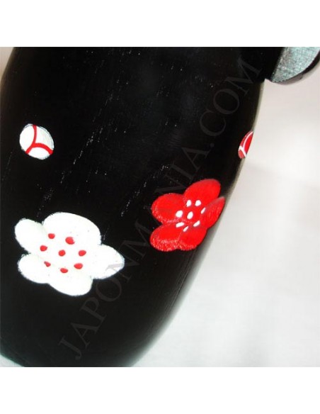 Poupée Kokeshi - Fleurs de cerisier