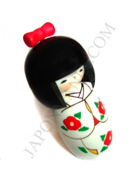 Poupée Kokeshi - Ruban