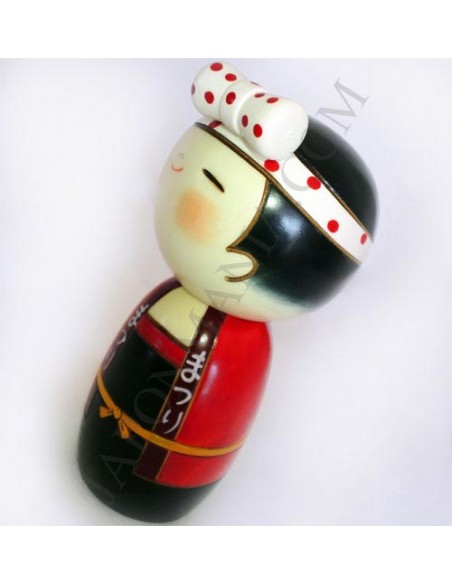 Poupée Kokeshi - Ô Hisse ! - Femme