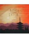 Furoshiki 50x50 - Ballad for Gion