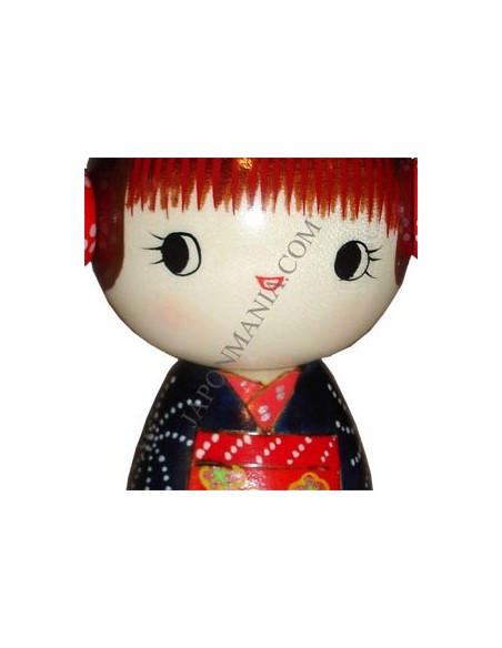 Kokeshi doll - Miss happiness - Gokigen