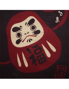 Furoshiki 50x50 marron - Fuku Daruma 2