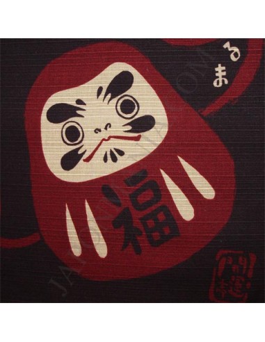 Furoshiki 50x50 marron - Fuku Daruma
