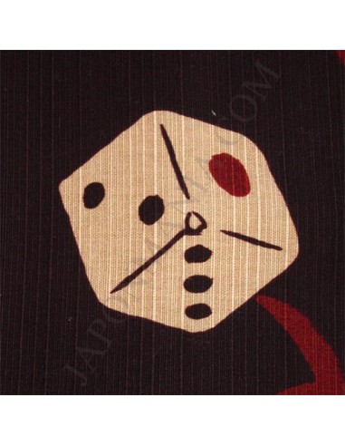 Furoshiki 50x50 marron - Fuku Daruma
