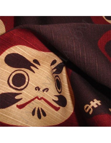 Furoshiki 50x50 brown - Fuku Daruma