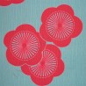 Furoshiki réversible 48x48 - Fleurs de prunier