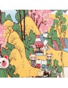 Tenugui Collection Fuku Neko - Hanami