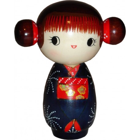 Kokeshi doll - Miss happiness