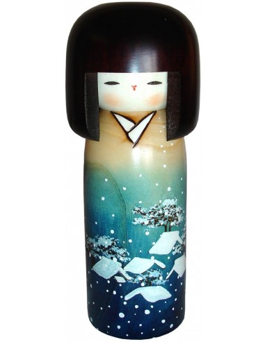 Kokeshi doll - Snow blanket