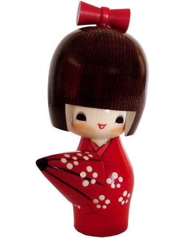 Kokeshi doll - A refuge from the rain