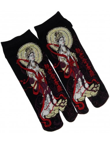 Tabi socks Size 39 to 43 - Kannon Bosatsu prints