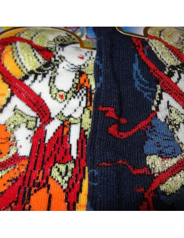 Tabi socks Size 39 to 43 - Kannon Bosatsu prints