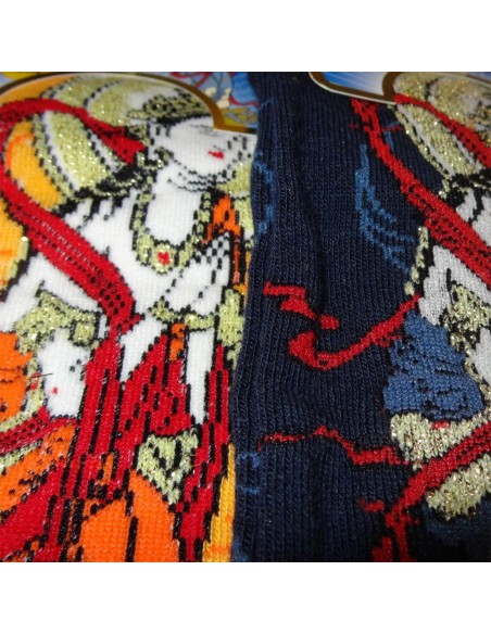 Tabi socks Size 39 to 43 - Kannon Bosatsu prints