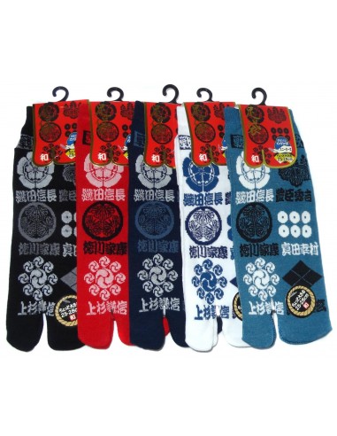 Tabi socks Size 39 to 43 - Kamon prints