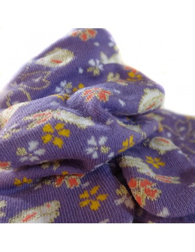 Women Tabi socks - Size 35 to 39 - Rabbits and flowers prints