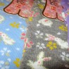 Tabi socks - Size 35 to 39 - Rabbits and flowers prints