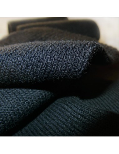 High crew reflexology tabi socks - Negative ions - Solid color.