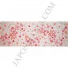 Serviette en gaze 90x34 cm - Fleurs de cerisiers et chrysanthèmes