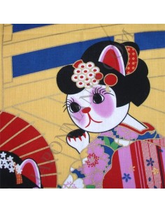 Tenugui Fuku Neko' Collection - Maiko 2