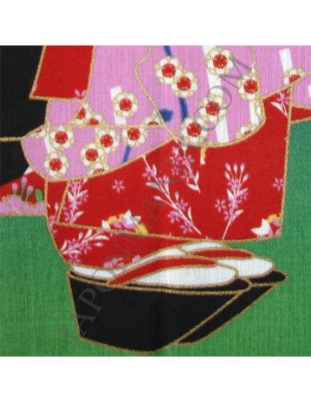 Tenugui Collection Fuku Neko - Maiko Tenugui Collection Fuku Neko - Maiko