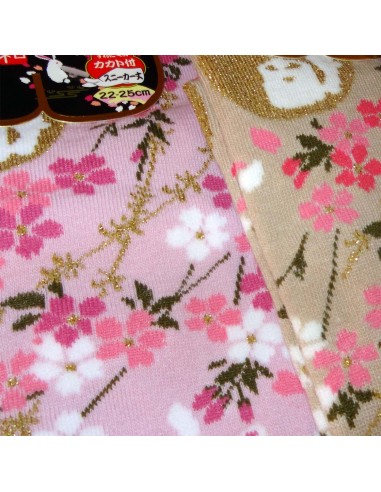 Women Tabi socks - Size 35 to 39 - Yozakura and Tsuki no Usagi prints