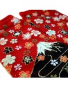 Tabi socks - Size 35 to 39 - Mount Fuji and sakura cherry blossoms