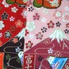 Chaussettes Tabi - Du 35 au 39 - Mont Fuji et fleurs de cerisier Sakura