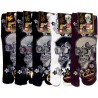 Crew Tabi socks - Size 39 to 43 - Skulls prints