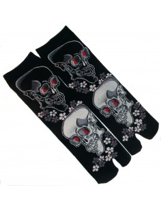 Crew Tabi socks - Size 39 to 43 - Skulls prints 2