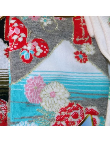 Chaussettes Tabi - Du 35 au 39 - Fuji et Chrysanthèmes