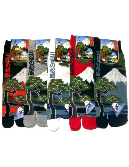 Tabi socks Size 39 to 43 - Miho no Matsubara