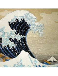 Furoshiki 67x67 - Hokusaï's Great Wave 2