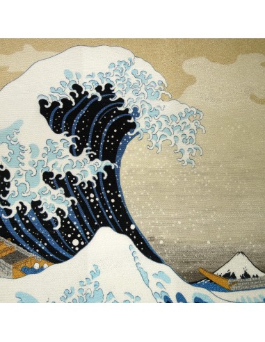 Furoshiki 67x67 - Grande vague Hokusaï