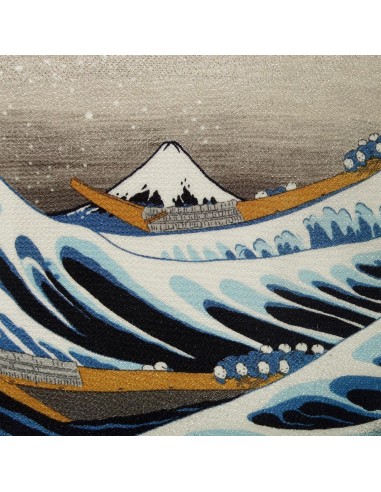 Furoshiki 67x67 - Grande vague Hokusaï