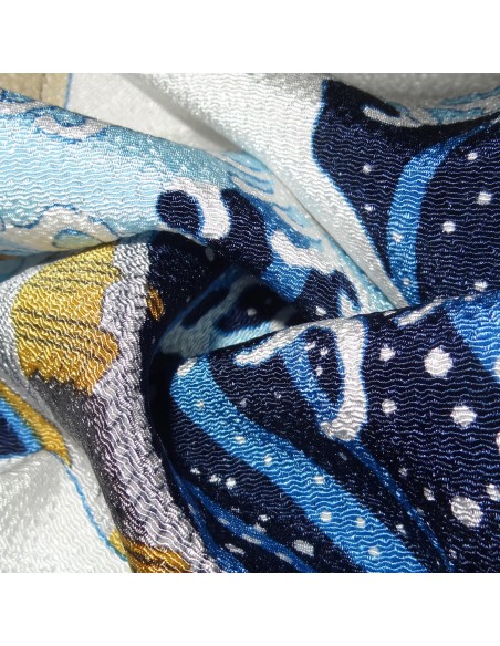Furoshiki 67x67 - Grande vague Hokusaï