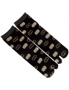 Chaussettes japonaises Tabi mi-mollet - Du 39 au 43 - Motifs chauves-souris Koumori 2