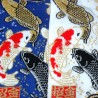 Tabi socks and japanese socks Size 39 to 43 - Koi carps prints