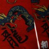 Chaussettes japonaises chaussettes Tabi - Du 39 au 43 - Motif de dragons Ryû.
