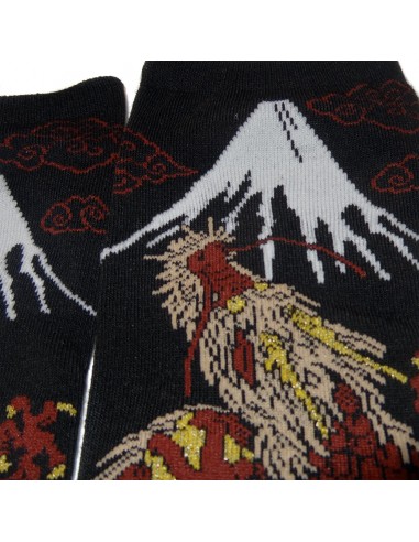 Chaussettes japonaises et chaussettes Tabi - Du 39 au 43 - Dragon et Mont Fuji