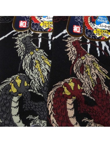 Chaussettes japonaises et chaussettes Tabi - Du 39 au 43 - Dragon et Mont Fuji