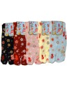 Crew size Japanese Tabi socks - Size 35 to 39 - Zodiac signs