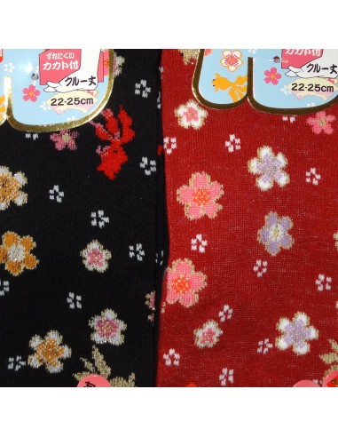 Chaussettes japonaises et chaussettes tabi mi-mollet - Du 35 au 39 - Signes du zodiaque