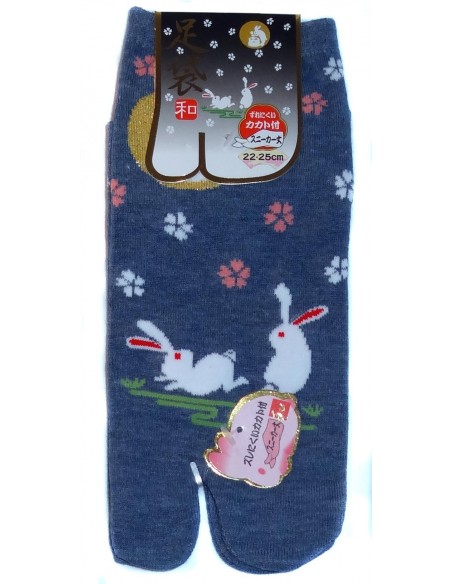 Tabi socks - Sakura and Tsuki no Usagi - Split toes socks Tabi socks - Sakura and Tsuki no Usagi - Split toes socks
