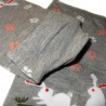 Chaussettes japonaises Tabi - Sakura et Tsuki no Usagi - Chaussettes orteils séparés