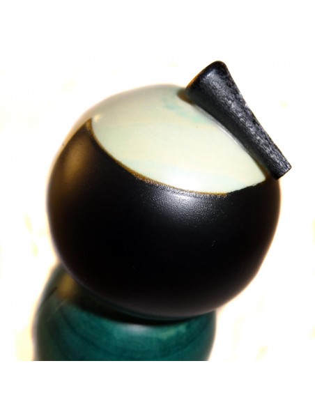 Poupée Kokeshi - Samouraï - Poupées japonaises kokeshi Poupée Kokeshi - Samouraï - Poupées japonaises kokeshi