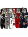 Tabi socks Size 39 to 43 - Fûjin and Raijin Gods print - Split toes socks