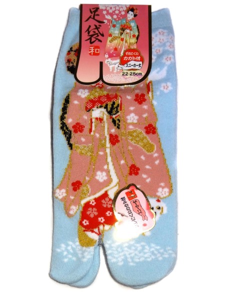 Chaussettes japonaises Tabi - Du 35 au 39 - Maiko - Chaussettes à orteils