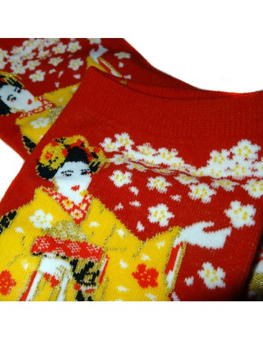 Chaussettes japonaises Tabi - Du 35 au 39 - Maiko - Chaussettes à orteils